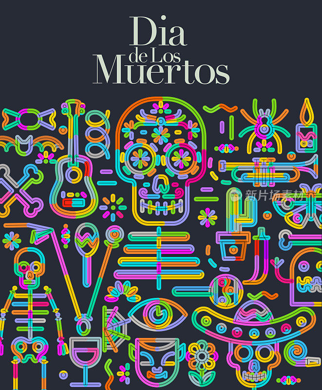 亡灵节(西班牙语)，Dia De Los Muertos